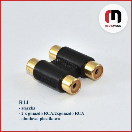 Reds Music  R14 Adapter 2 x RCA F / 2 x RCA F